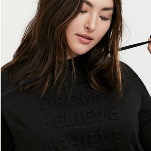 French Terry Long Sleeve Active Hoodie Sweatshirt